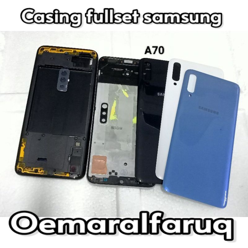 Jual Casing Housing Kesing Fullset Samsung A70 Original Backdoor Plus