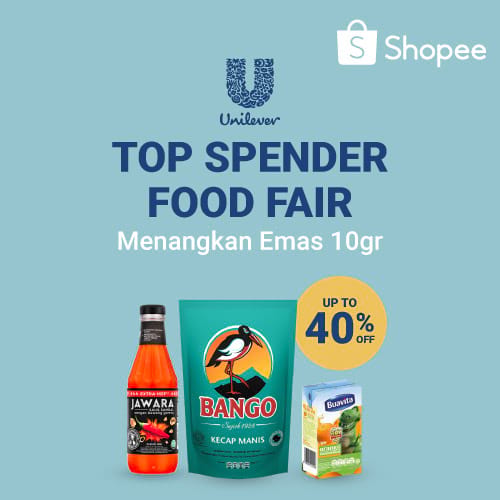 T&C Top Spender Food Fair Menangkan Emas 10gr Disc up to 40% | 8-14 Ags