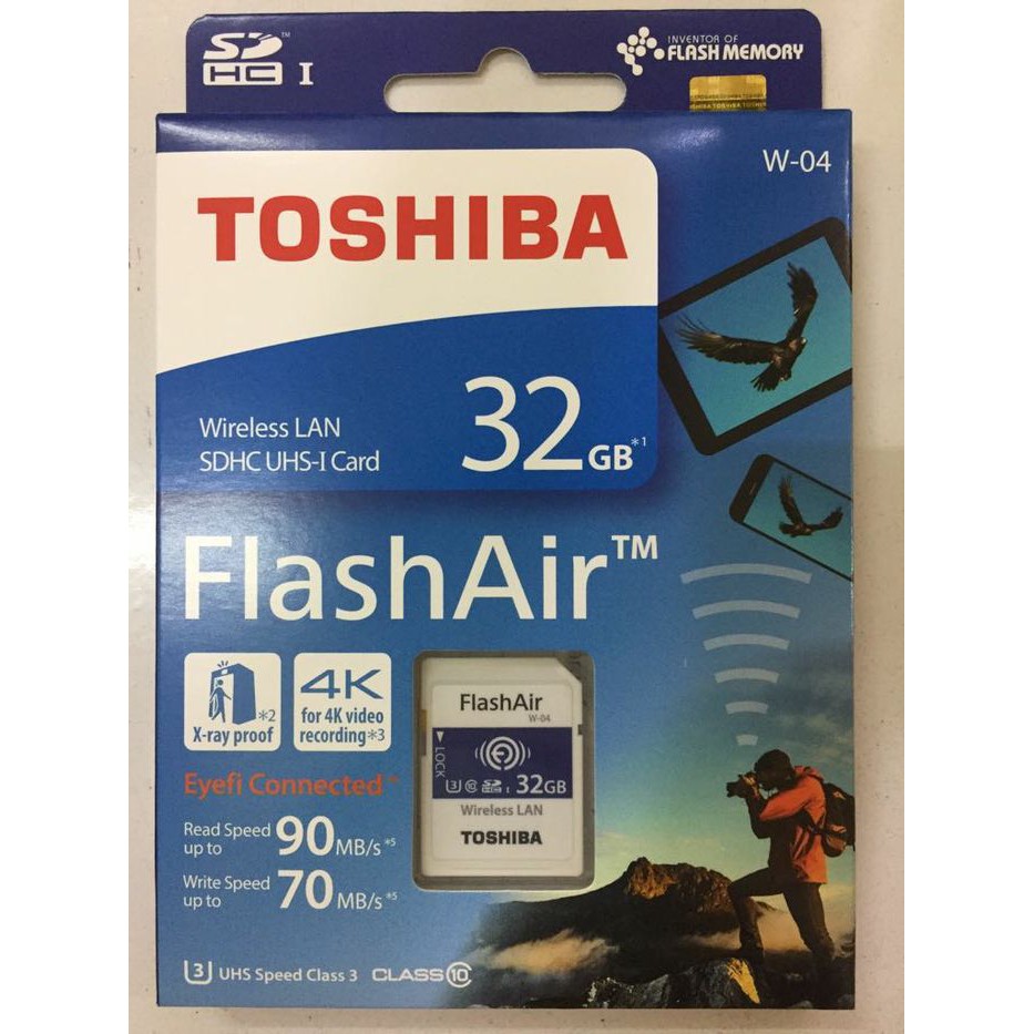Jual Toshiba Flash Air 32GB Wifi SD Card Wireless LAN Jual Toshiba Flash Air 32GB Wifi SD Card Wireless LAN