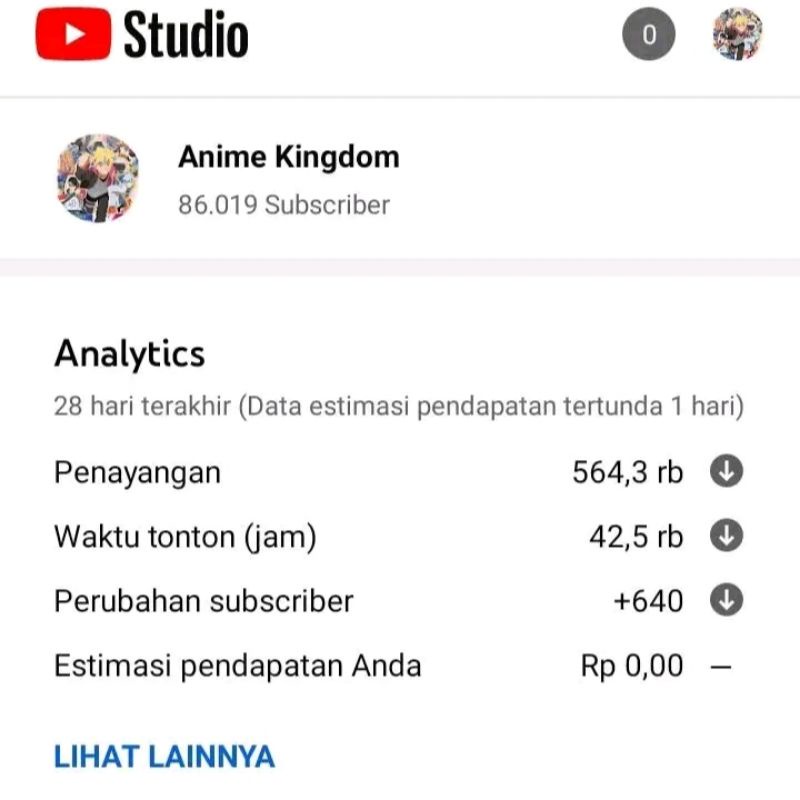 Jual Akun YouTube Belum Monetisasi Subscribe Besar | Shopee Indonesia