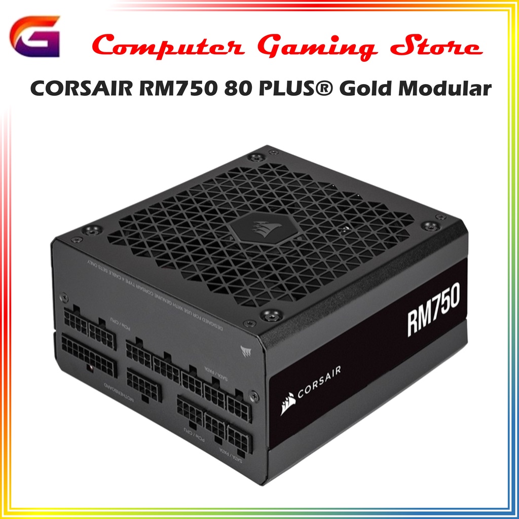 Jual CORSAIR RM750 — 750 Watt 80 PLUS® Gold Certified Fully Modular ...
