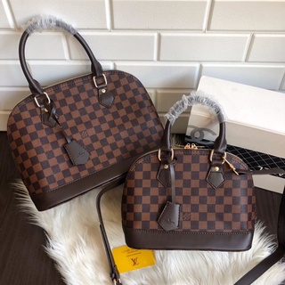 Jual 100% ORIGINAL Louis Vuitton LV Alma Damier Gembok /Tas Wanita Murah  Original