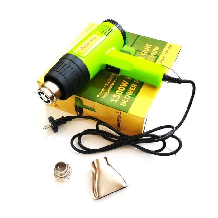 Jual Nankai Hot Gun Hot Air Gun Blower Pemanas Pemanas Kaca Film