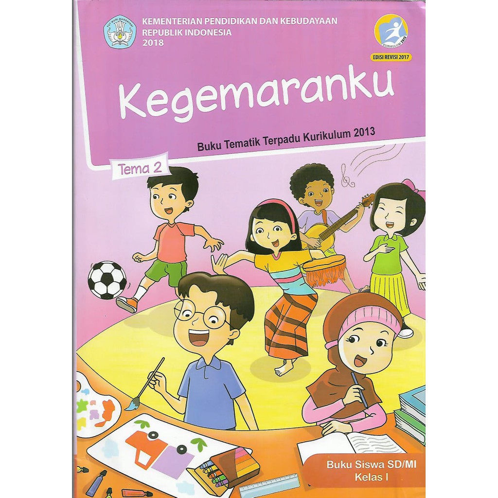 Jual Buku Tematik SD Kelas 1 Semester 1 dan 2 Kurikulum 2013 Edisi ...