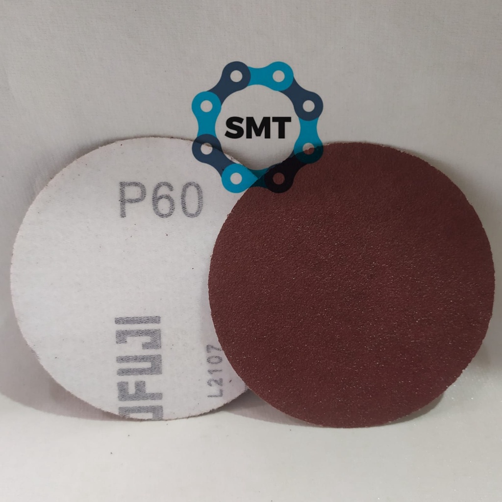 Jual Amplas Bulat Hamplas Tempel 4 inch Grit 60 80 100 120 150 180 240 ...