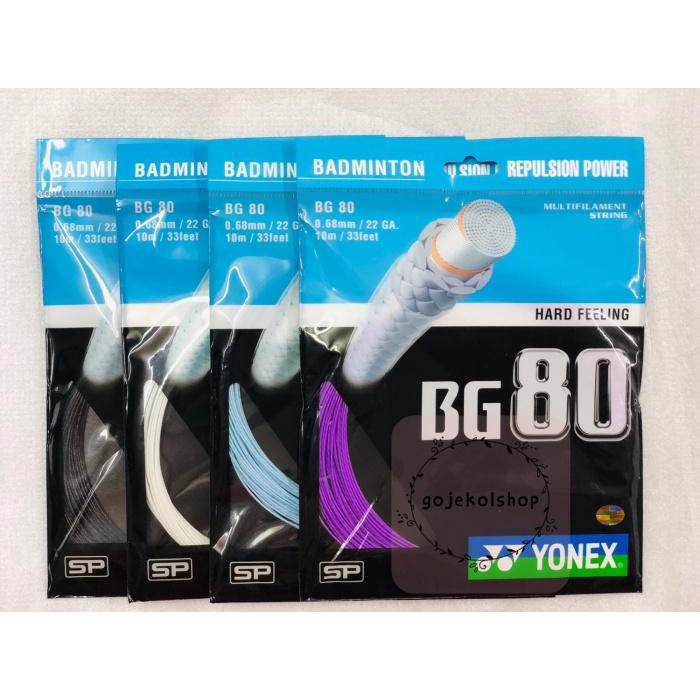 Jual String | Senar Badminton Yonex Bg80 Sp Original | Shopee Indonesia