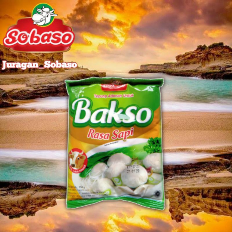 Jual Tepung Praktis Bakso Sobaso Rasa Sapi 250 Gram Shopee Indonesia