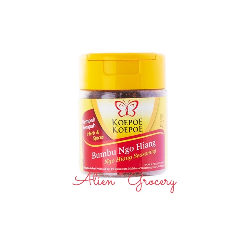 Jual Bumbu Ngo Hiang Bakien Cap Koepoe Kupu 23gr | Shopee Indonesia