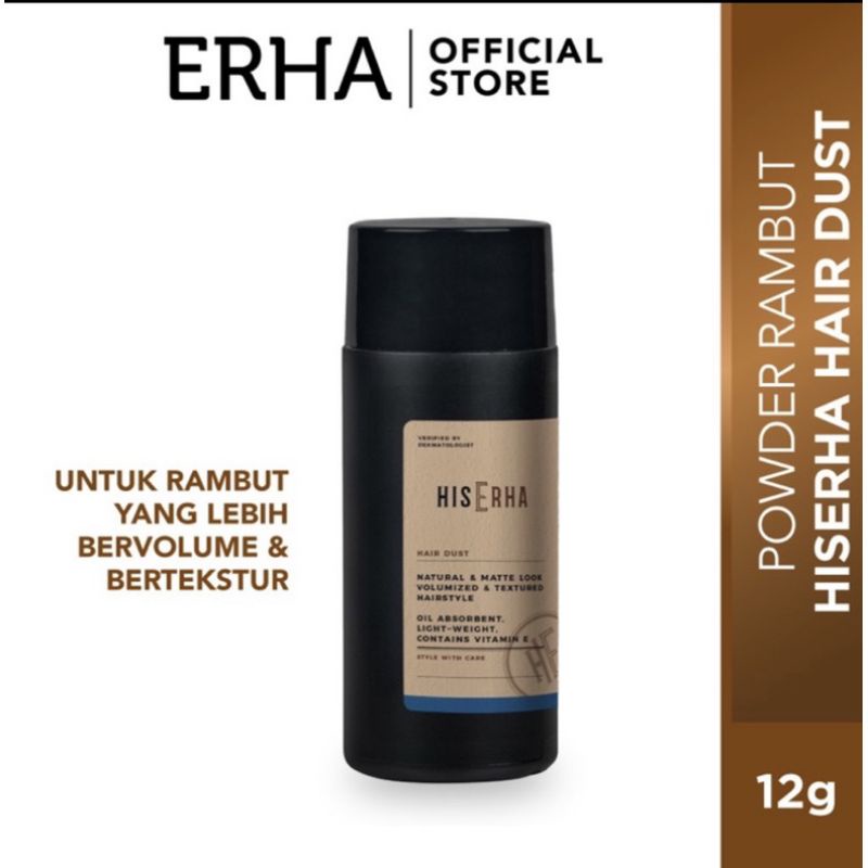 Jual Erha HisErha Hair Dust MenPowder Rambut 12gr Khusus Pria Shopee