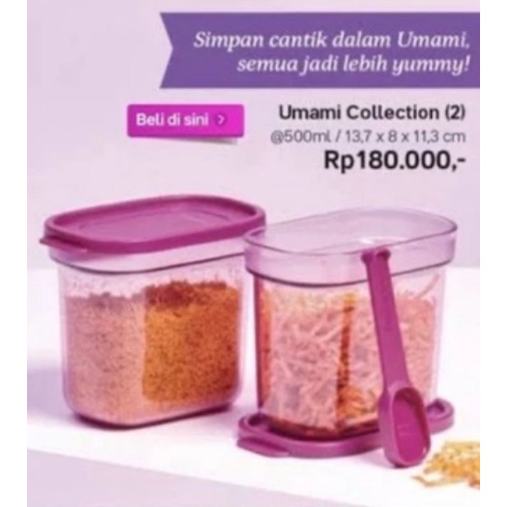 Jual Tupperware Umami Collection (1) | Shopee Indonesia