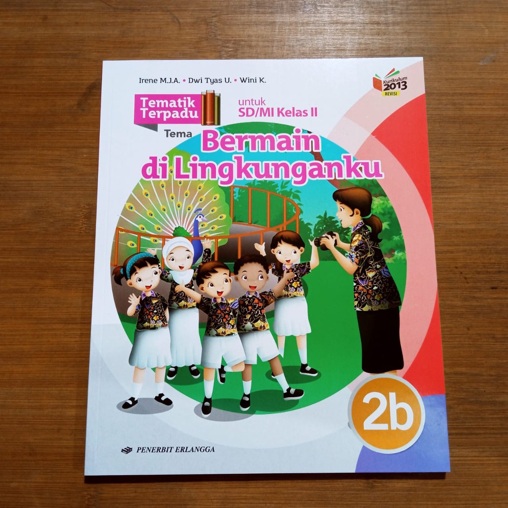 Jual BUKU TEMATIK TERPADU 2B KELAS 2 SD IRENE ERLANGGA K13N | Shopee ...