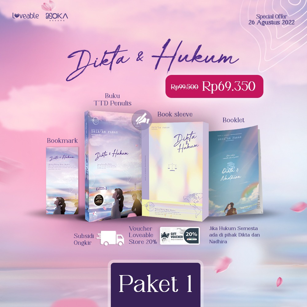 Jual Novel Dikta dan Hukum Special Offer Shopee Indonesia