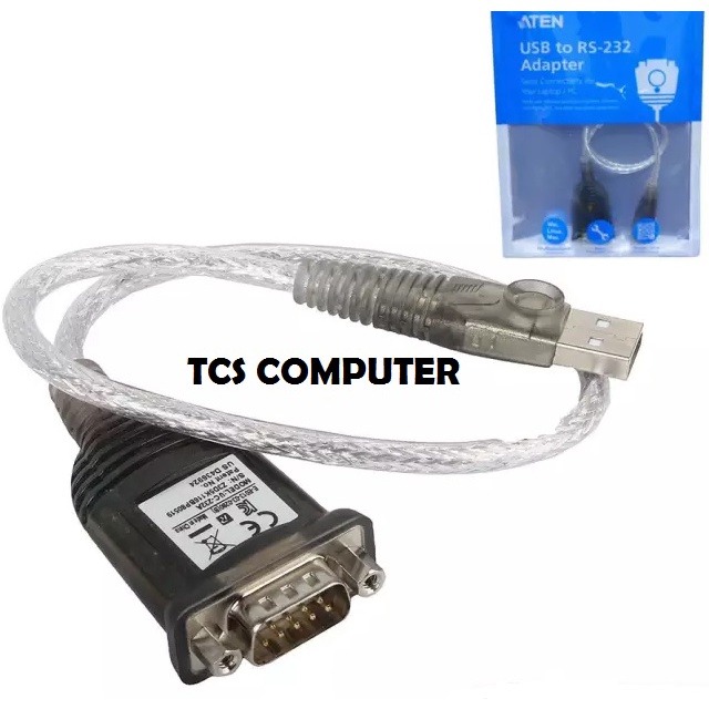 Jual Aten Uc 232a Converter Usb To Serial Rs232 Uc232a Db9 Shopee Indonesia