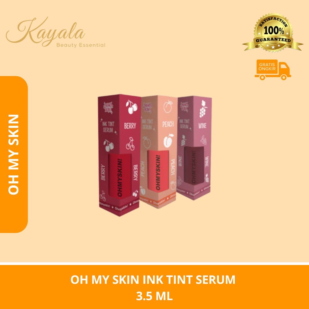Jual OH MY SKIN INK TINT SERUM 3.5 ML LIP TINT SERUM LIP TINT OH MY