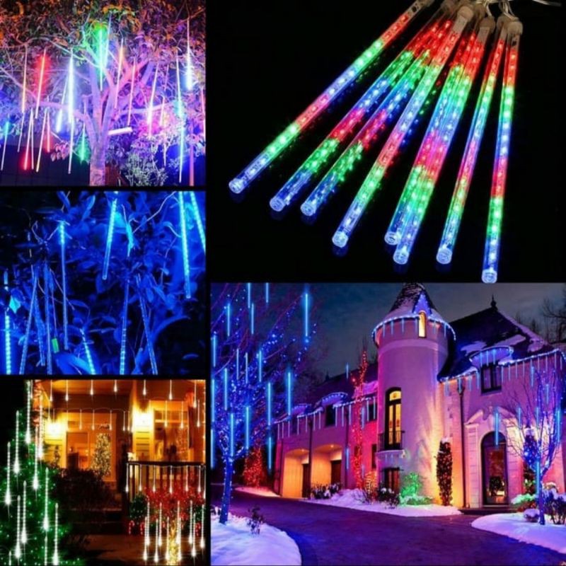 Jual LED Meteor RGB 8 Batang 50cm | Shopee Indonesia