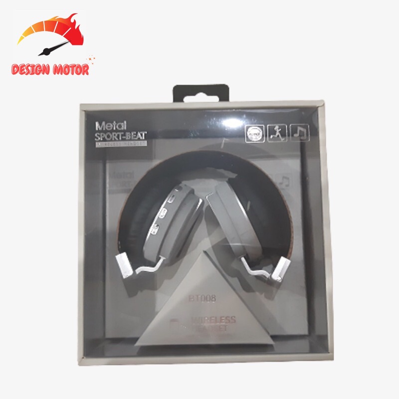 Jual Wireless Headset Metal Sport Beat Wireless Headset Lipat