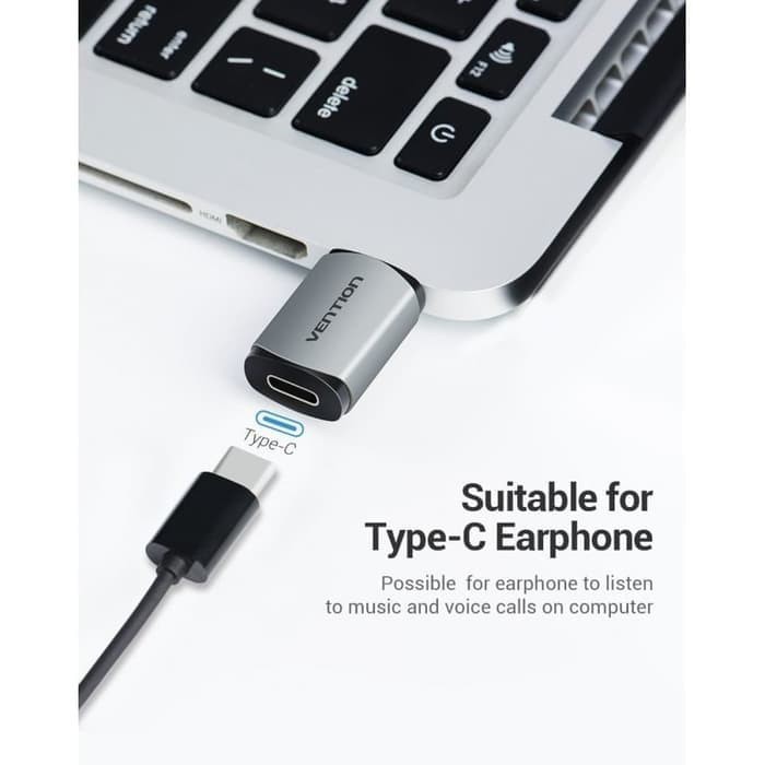 Jual Vention CDM USB Type A to Type C Female External Sound Card / C TO ...