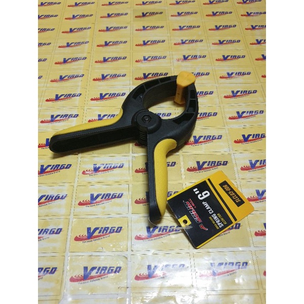 Jual SLCL03-006 SPRING BAR CLAMP KLEM BAIS RAGUM CATOK PER PLASTIK 6 ...