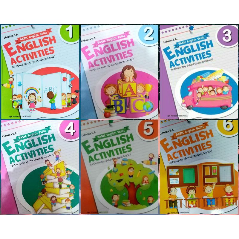 Jual Buku Soal Latihan Uas Un English Activities Sd Mi Kelas Pendamping Grow With