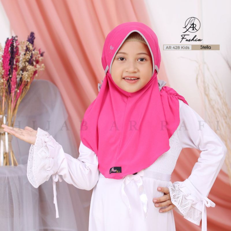 Jual Hijab AR Rafi | AR 428 Kids Terbaru | Shopee Indonesia