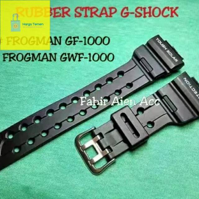 Jual Tali Strap Casio G Shock Frogman Gf Rubber Strap Tali Jam