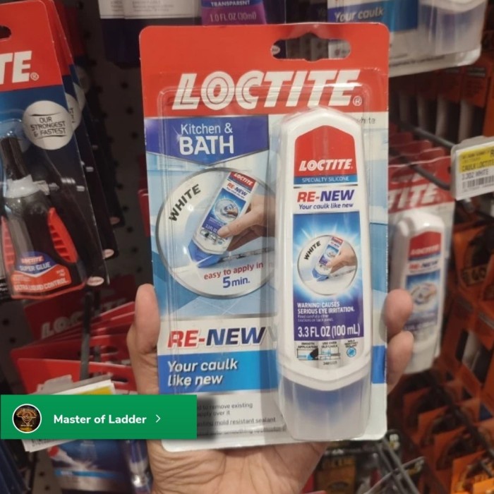 Jual LOCTITE Lem isi Nat Keramik Kamar Mandi/RENEW CAULK Loctite Sealant Shopee Indonesia