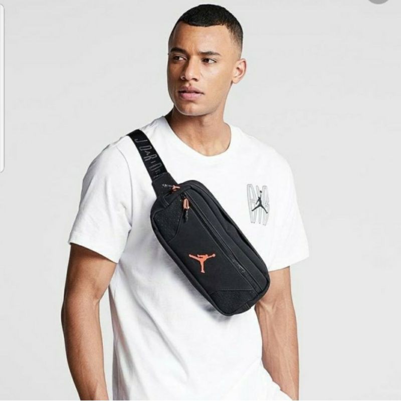 Jordan leather discount waist bag original