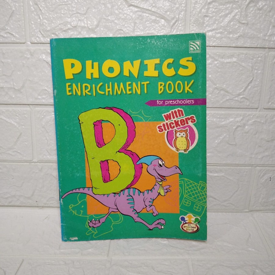 Jual Buku Aktivitas Anak PAUD dan TK Phonics Enrichment Book dengan