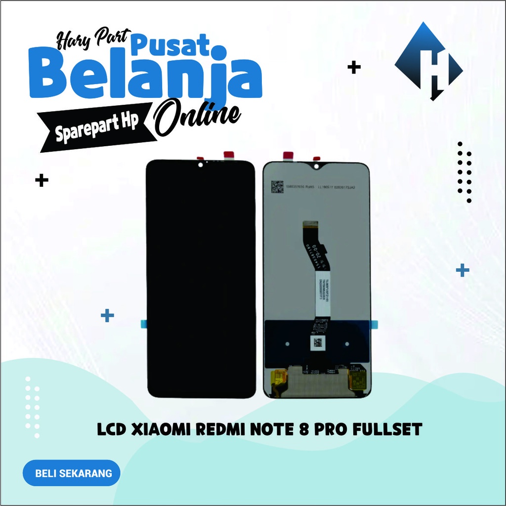 Jual LCD Xiaomi Redmi Note 8 Pro Fullset | Shopee Indonesia