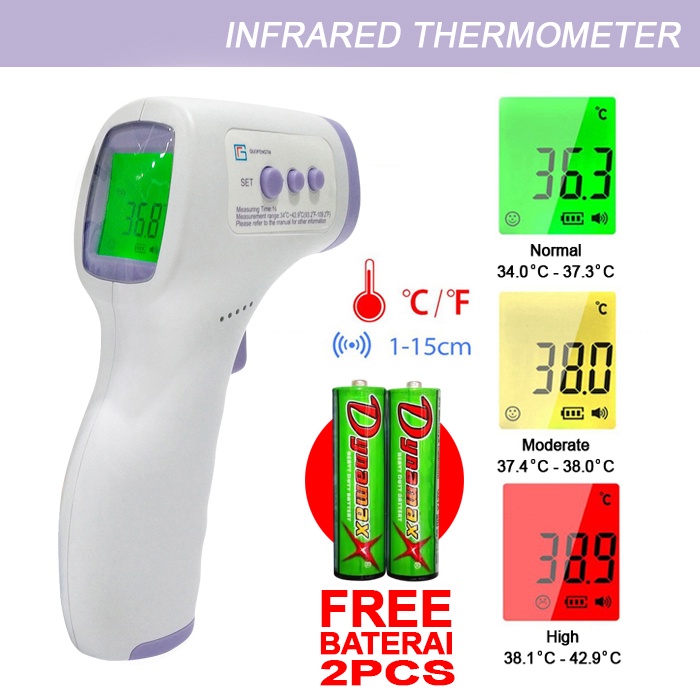 Jual Thermogun thermometer infrared GFZ99Y thermo gun Shopee Indonesia