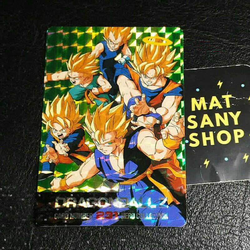 Jual KARTU PRISM HOLOGRAM HERO COLLECTION DRAGON BALL Z NO 231 ALL ...