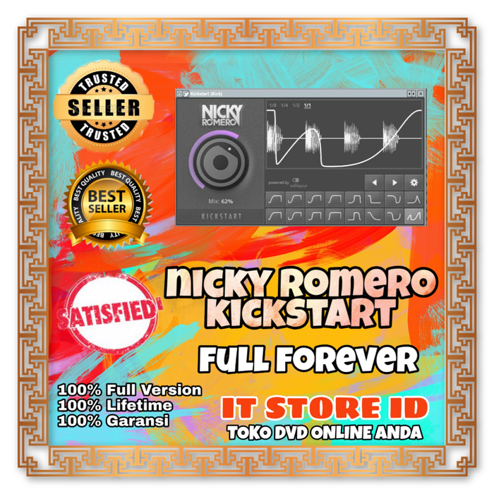 Jual Nicky Romero Kickstart VST Plugin DVD Full Version Shopee Indonesia