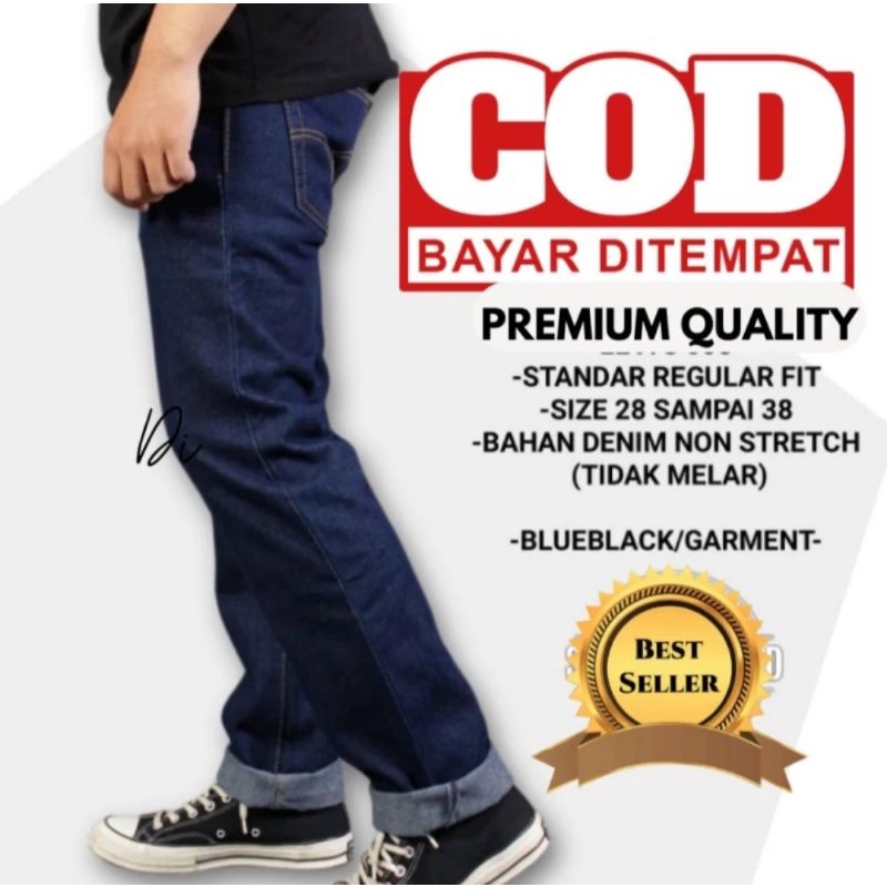 Jual CELANA LEA ORIGINAL.CELANA JEANS PRIA CELANA PANJANG | Shopee