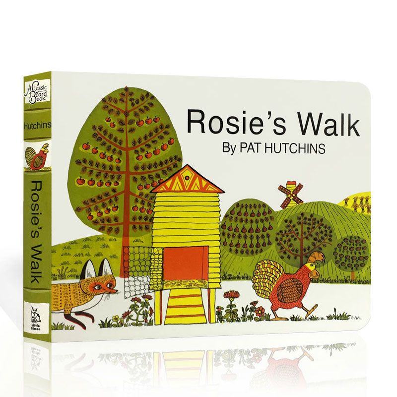 Jual Original Board Book Rosie s Walk By Pat Hutchins Buku Anak Buku 
