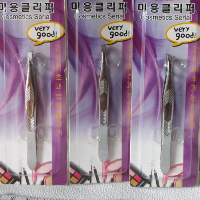 Jual Pinset steinless ujung serong&datar | Shopee Indonesia