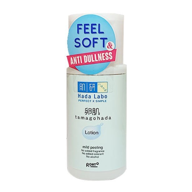 Jual HADA LABO Tamagohada AHA+BHA Mild Peeling Lotion (Exfoliating Toner) 100ml Hadalabo ROHTO