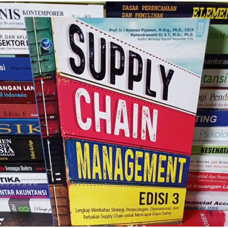 Jual Supply Chain Management Edisi 3 By I Nyoman Pujawan | Shopee Indonesia