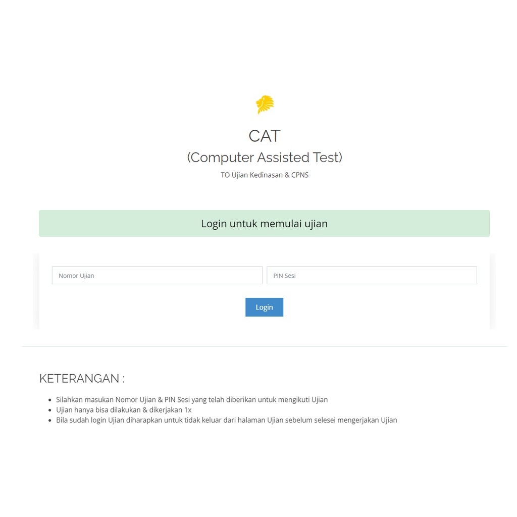 Jual Aplikasi Ujian Online CAT CPNS Berbasis Web | Shopee Indonesia
