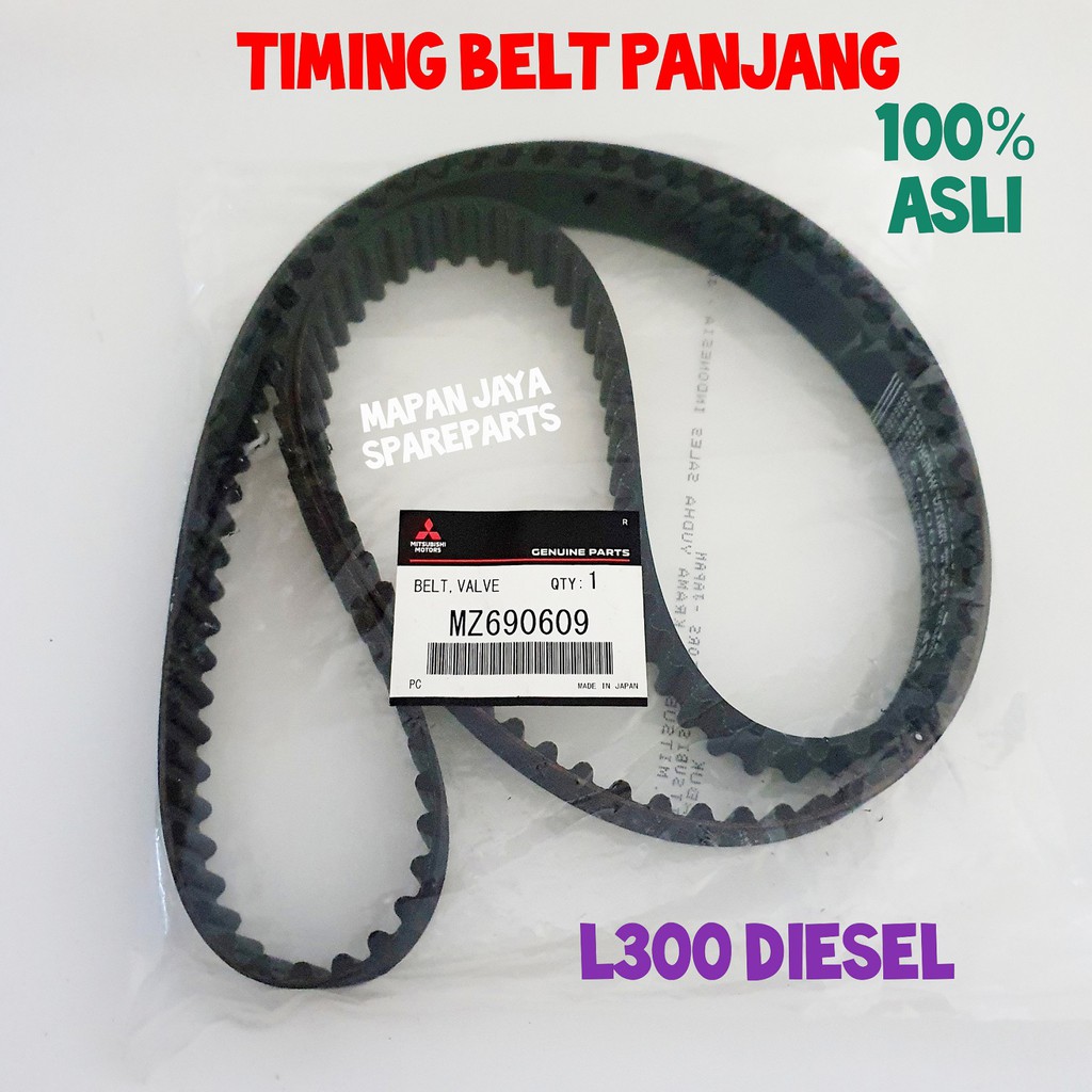 Jual TIMING BELT ORIGINAL L300 DIESEL / KUDA DIESEL (PANJANG
