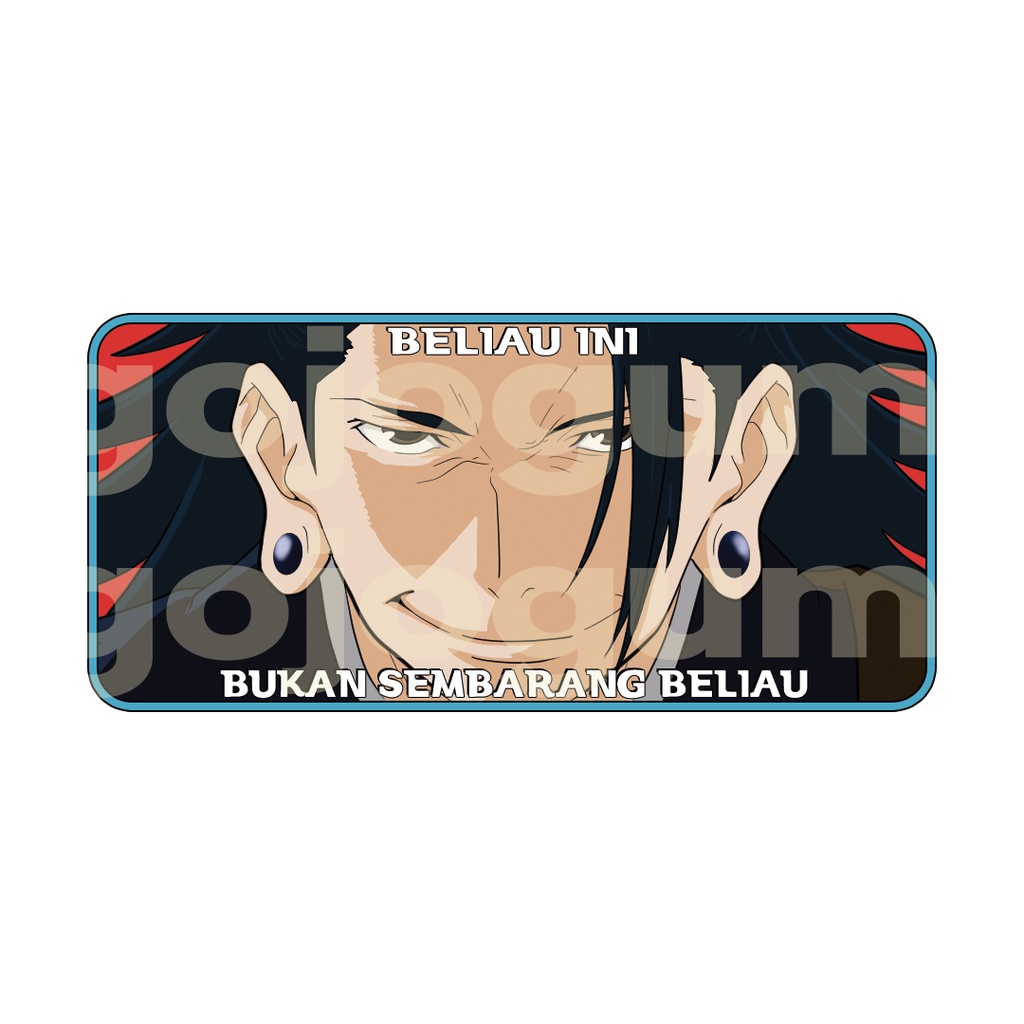 Jual Jujutsu Kaisen Dukun Dangdut Sticker (satuan) | Shopee Indonesia