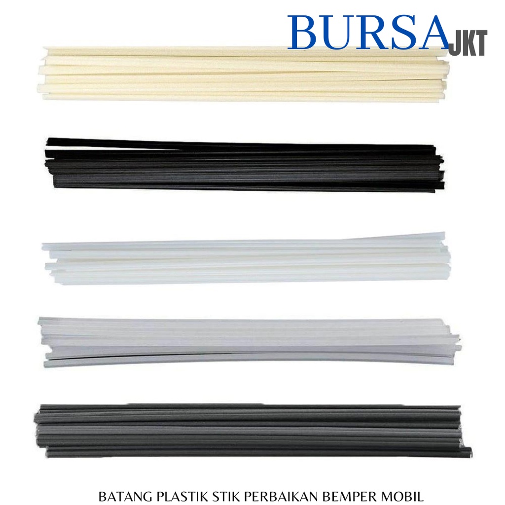 Jual BATANG STIK PLASTIK LAS PERBAIKAN BEMPER MOBIL 25 CM PP PE ABS PVC ...