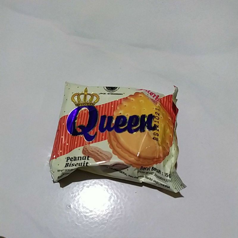 Jual Queen Peanut Biscuit 15g Jajanan Biskuit Hits Legendaris Shopee Indonesia 1633