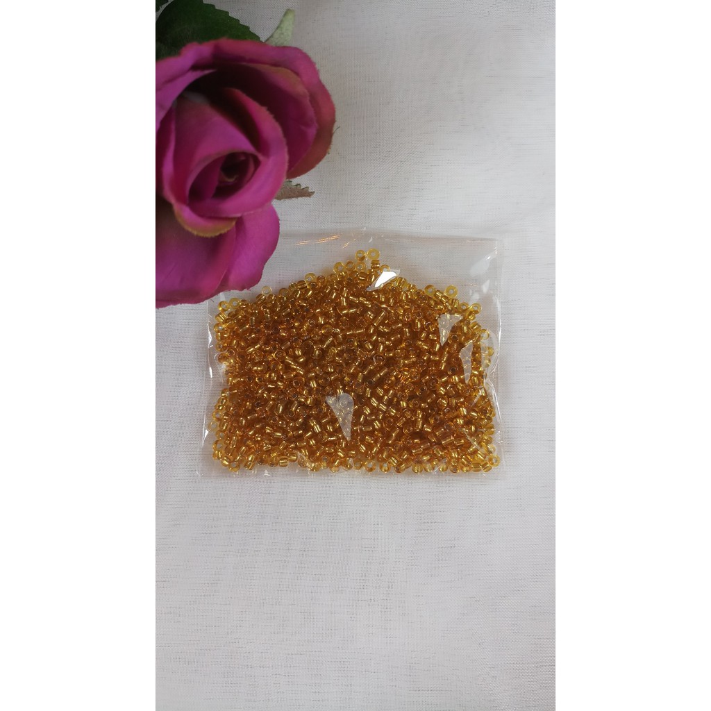 Jual Manik / Monte / Mote Pasir Kuning 30gr 2mm | Shopee Indonesia