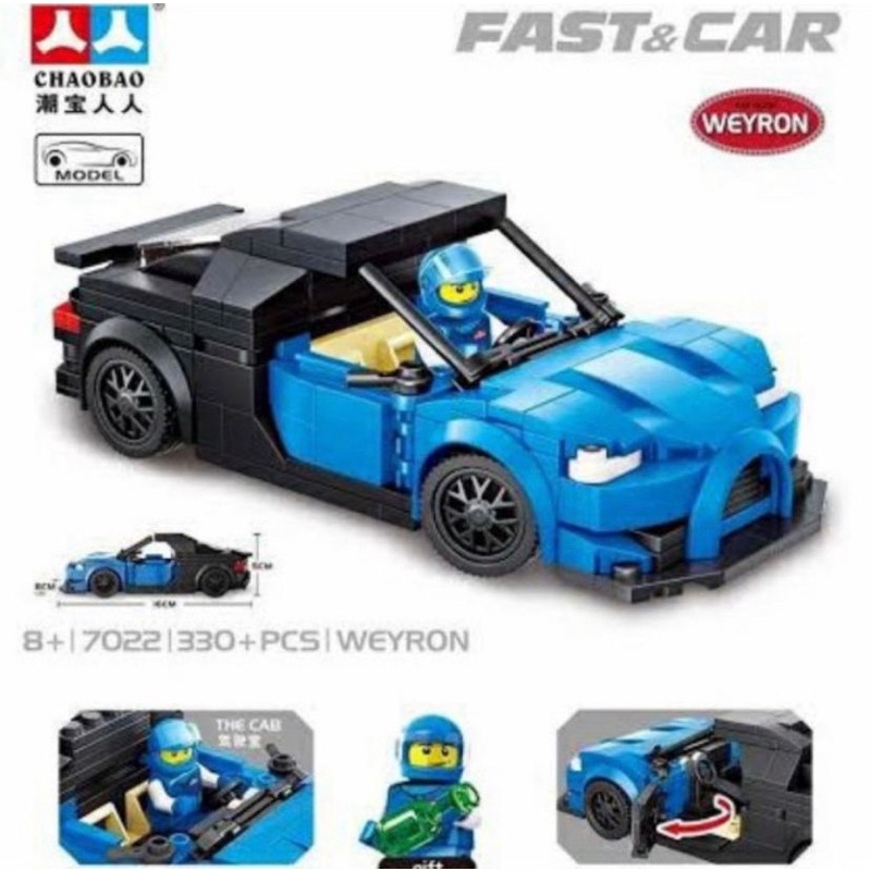 Jual Brick Mobil Sport Famous Car Sembo Block Mobil Balap Shopee Indonesia