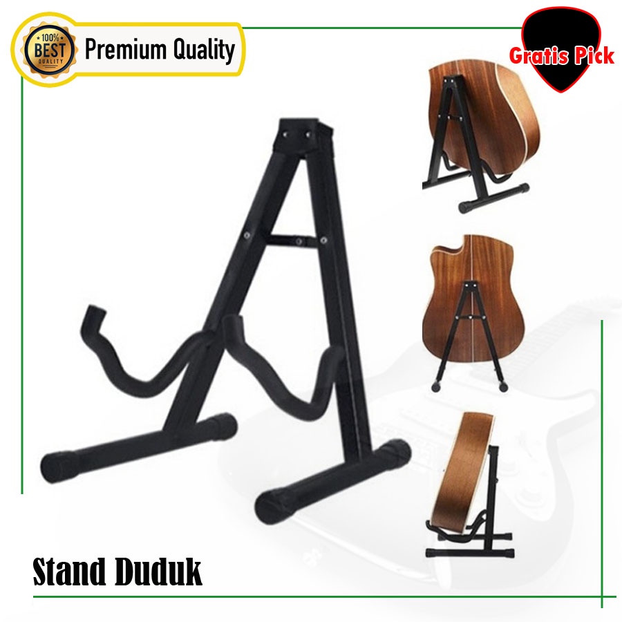 Jual Stand Gitar Dudukan Gitar Stand Duduk Gitar Akustik Elektrik Bass