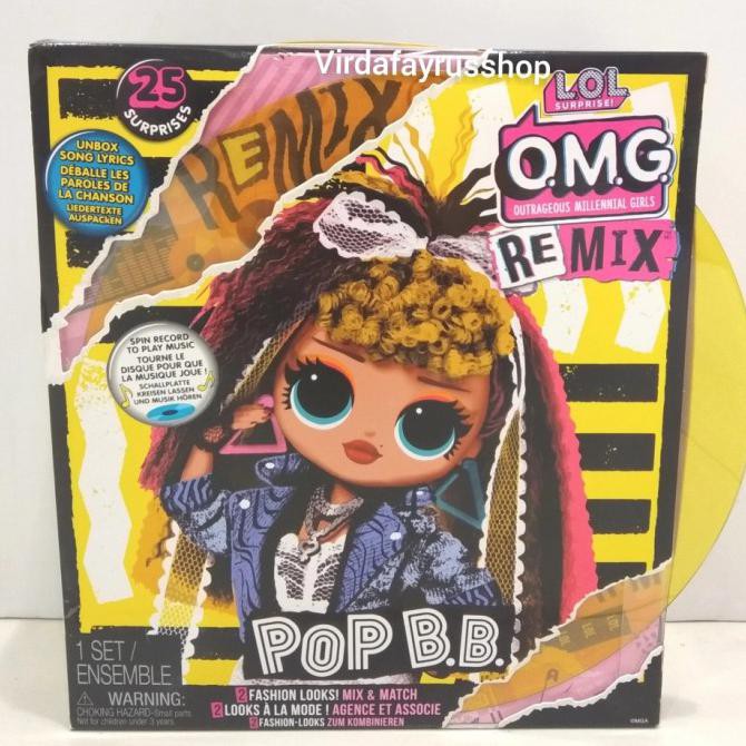 Jual Lol Surprise Omg Remix Pop B.B Fashion Doll Original Mgae ...