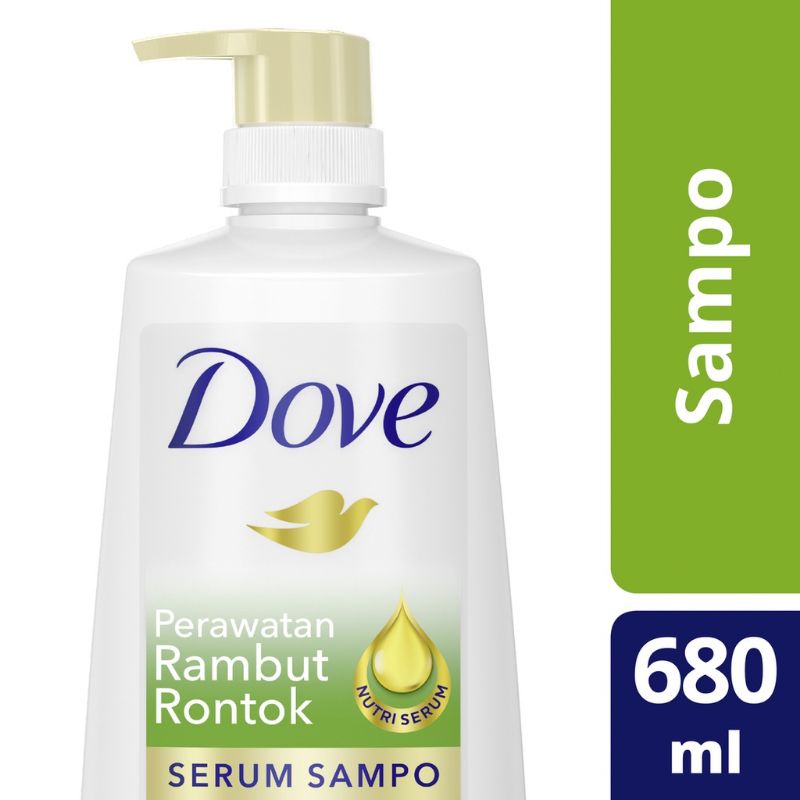 Jual Dove Shampo Perawatan Rambut Rontok 680 ml | Shopee Indonesia