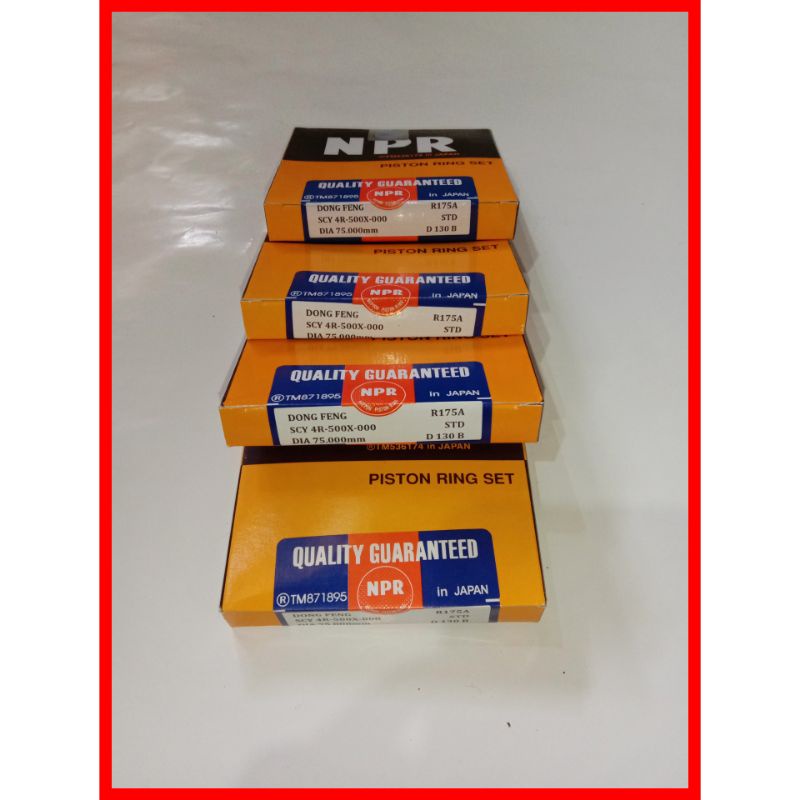 Jual Piston Ring set / Ring seher R 175 NPR | Shopee Indonesia