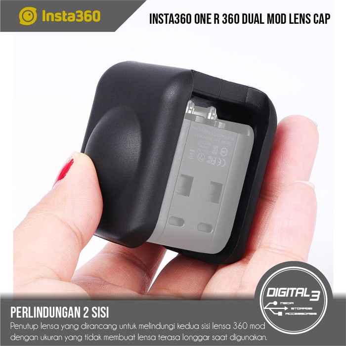 Jual Insta360 One R Lens Cap for Dual-Lens 360 Mod Pelindung Lensa ...