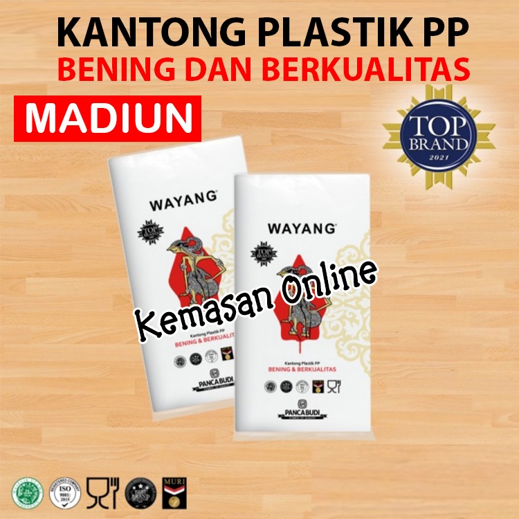 Jual Kantong Plastik Pp Wayang Bening Snack Kue Kerupuk Plastik Laundry Makanan Kering Plastik 7359